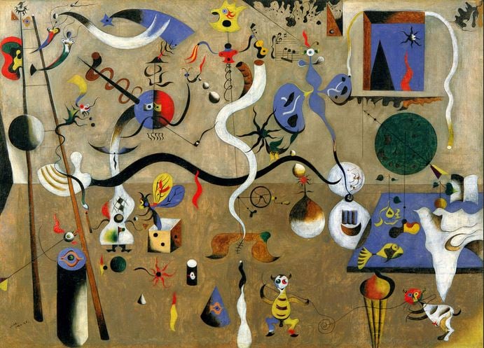 Joan Miró El Carnaval Arlequín