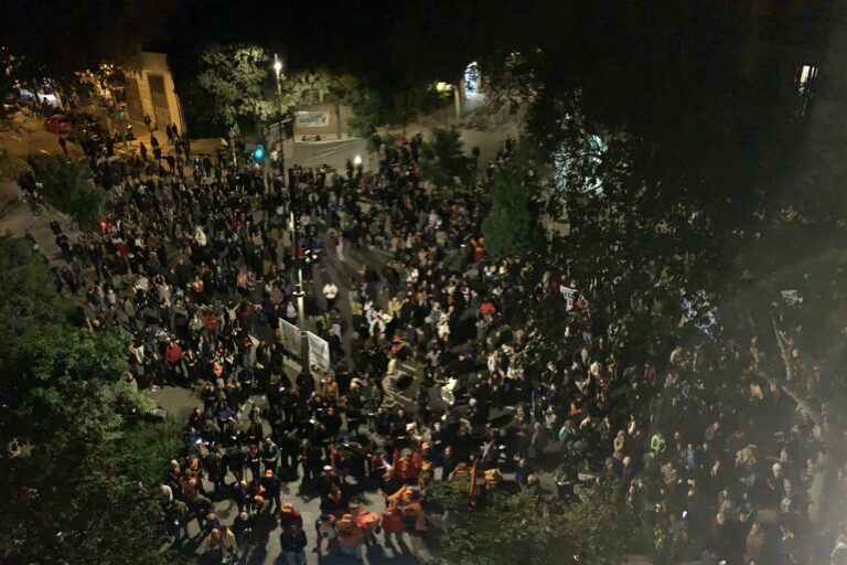 Manifestación histórica en Barcelona contra la subida de los alquileres