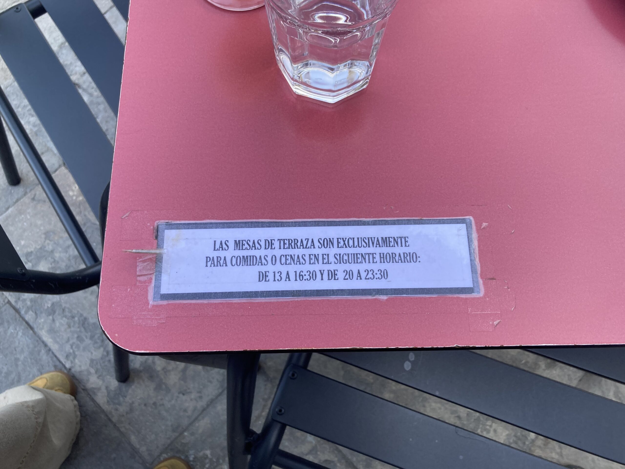 Equinox Barcelona Terrasse