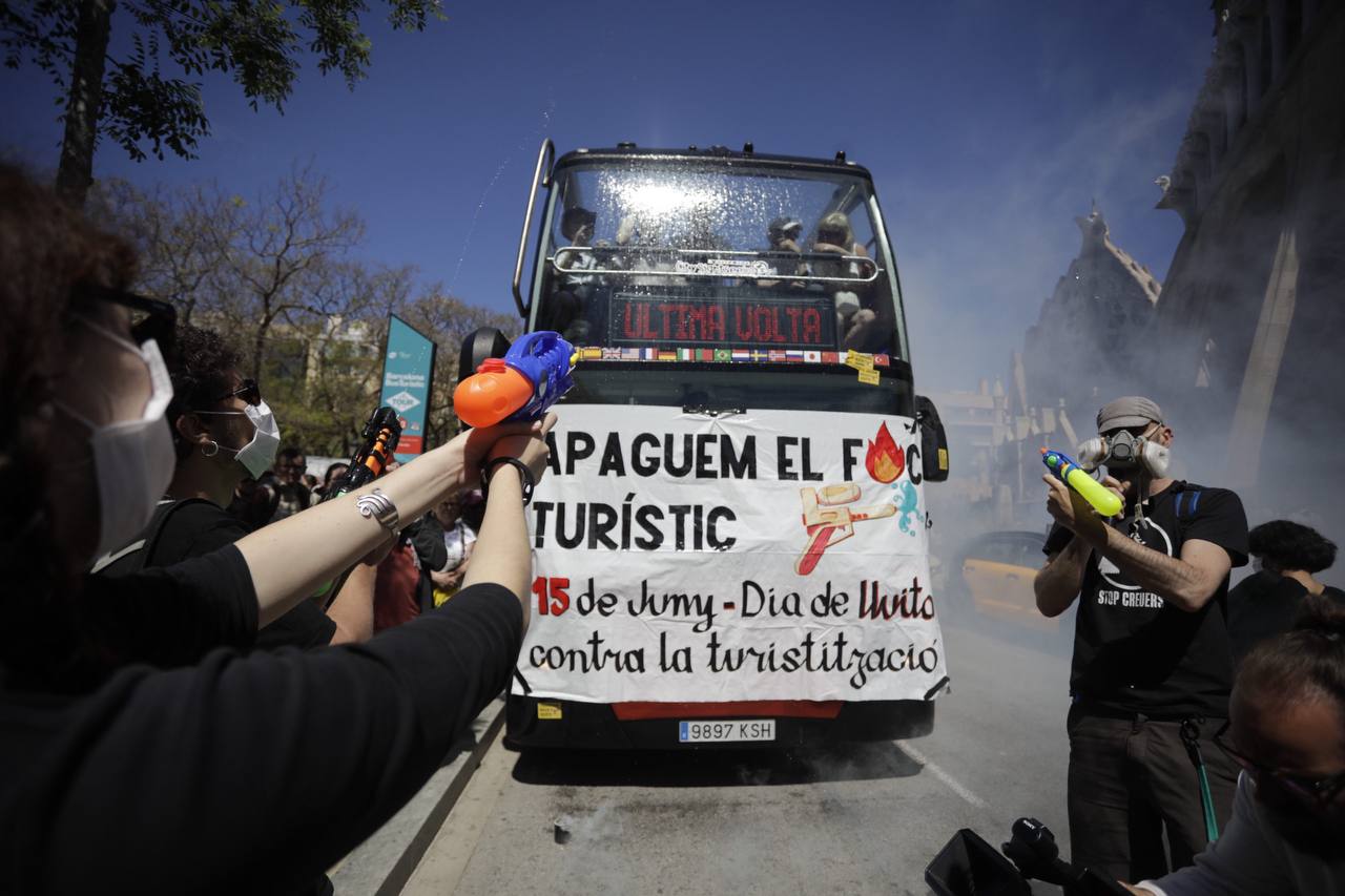 Turistas de la revista Equinox