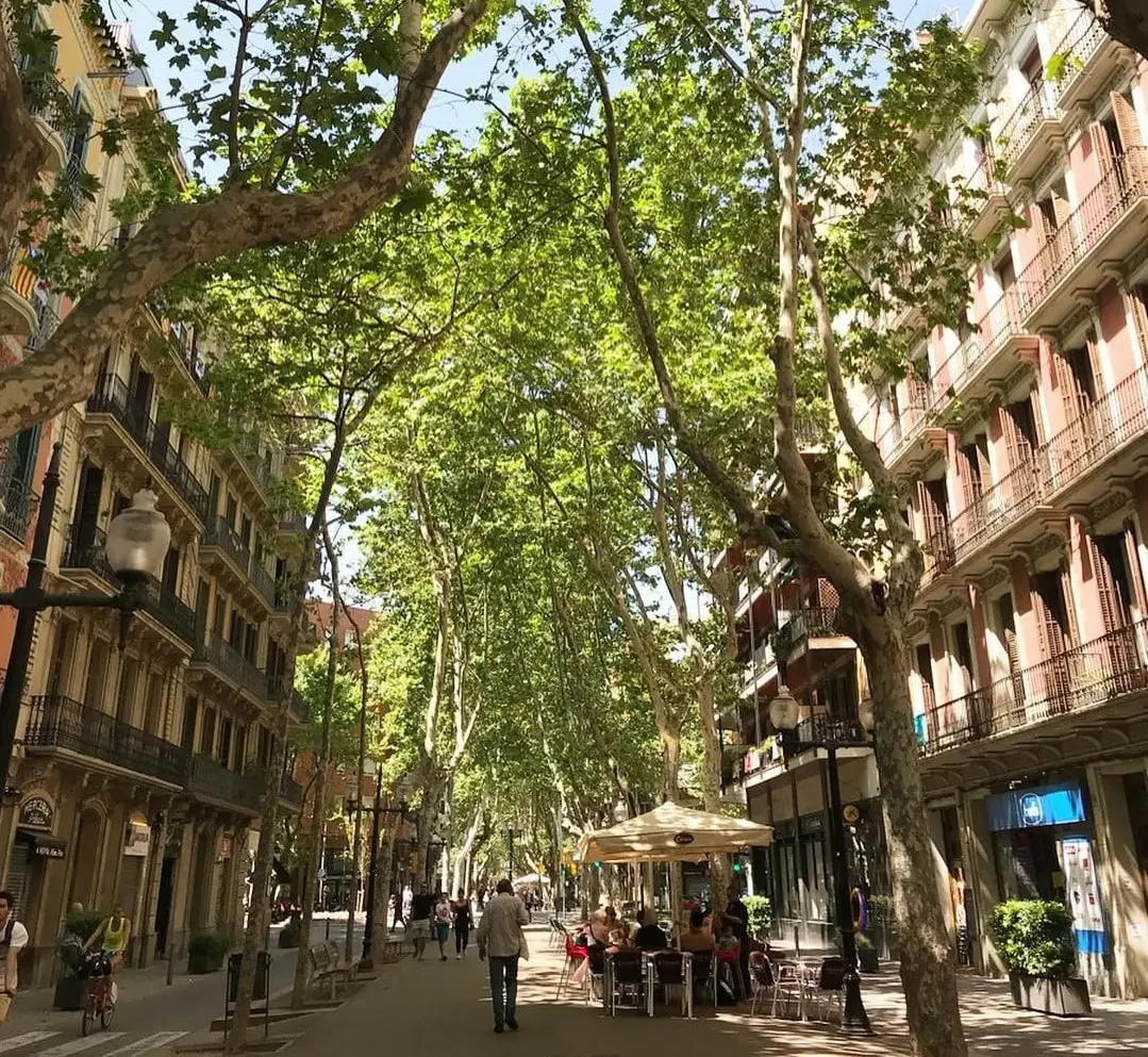 rambla de poblenou barcelona