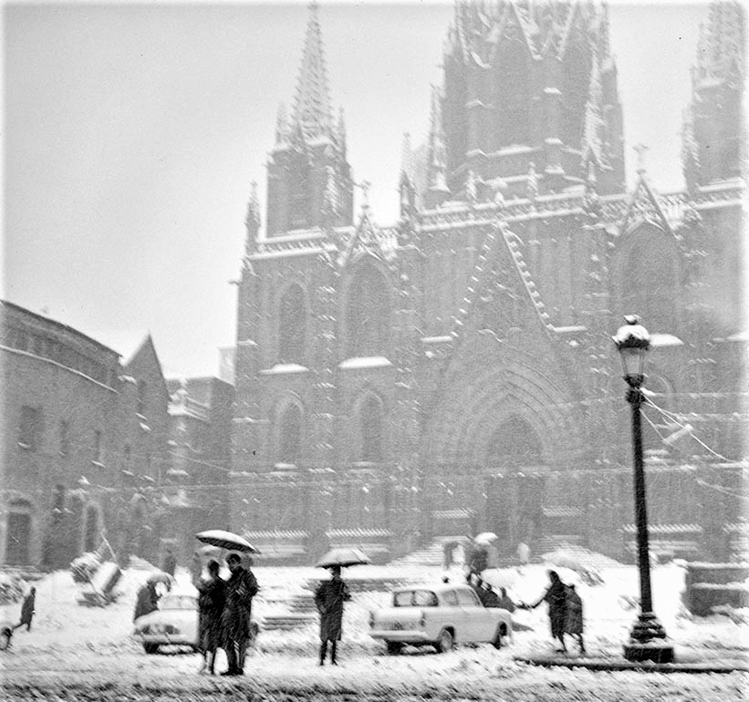 nieve barcelona