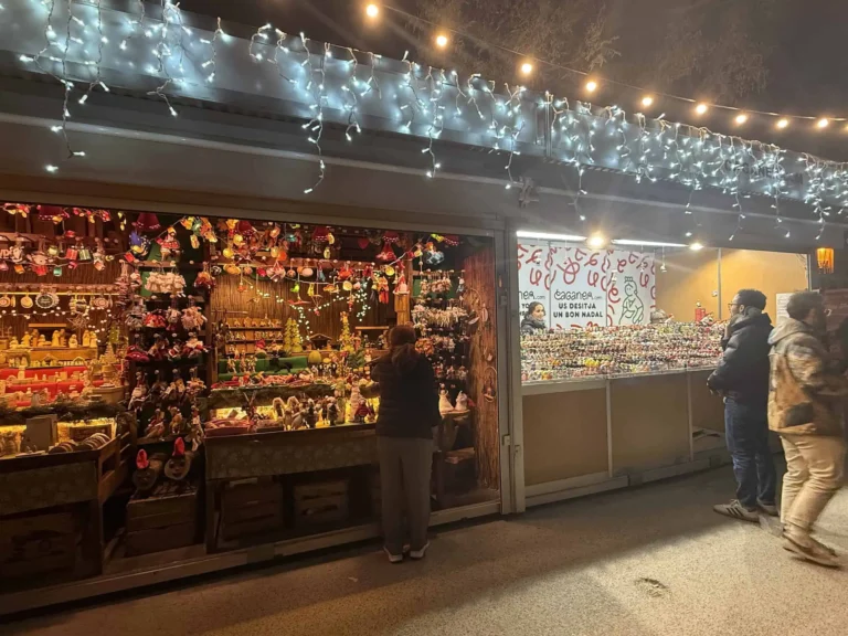 Los secretos de los mercadillos navideños de Barcelona, ​​entre el encanto y la supervivencia