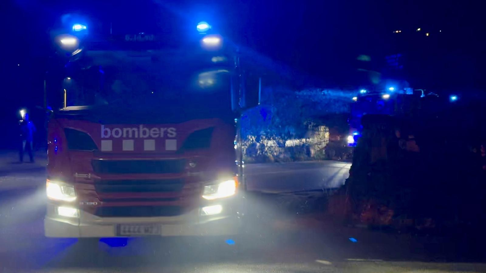 Vehículos de emergencia en la zona del accidente de tren en Gelida Fecha de publicación: 20 de marzo de 2026 22:29 Localización: Gelida Autor: