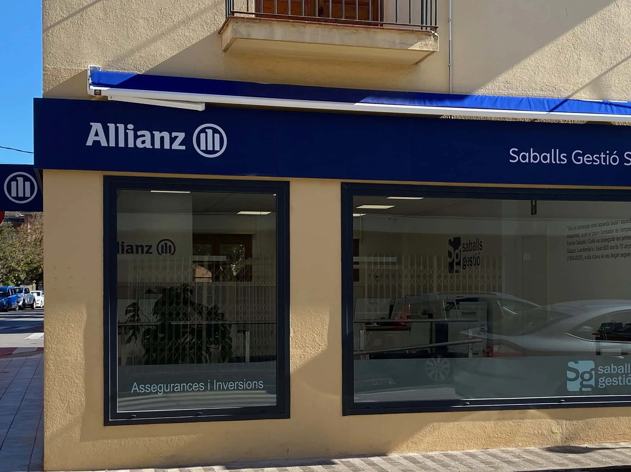 seguro fachada allianz cataluña