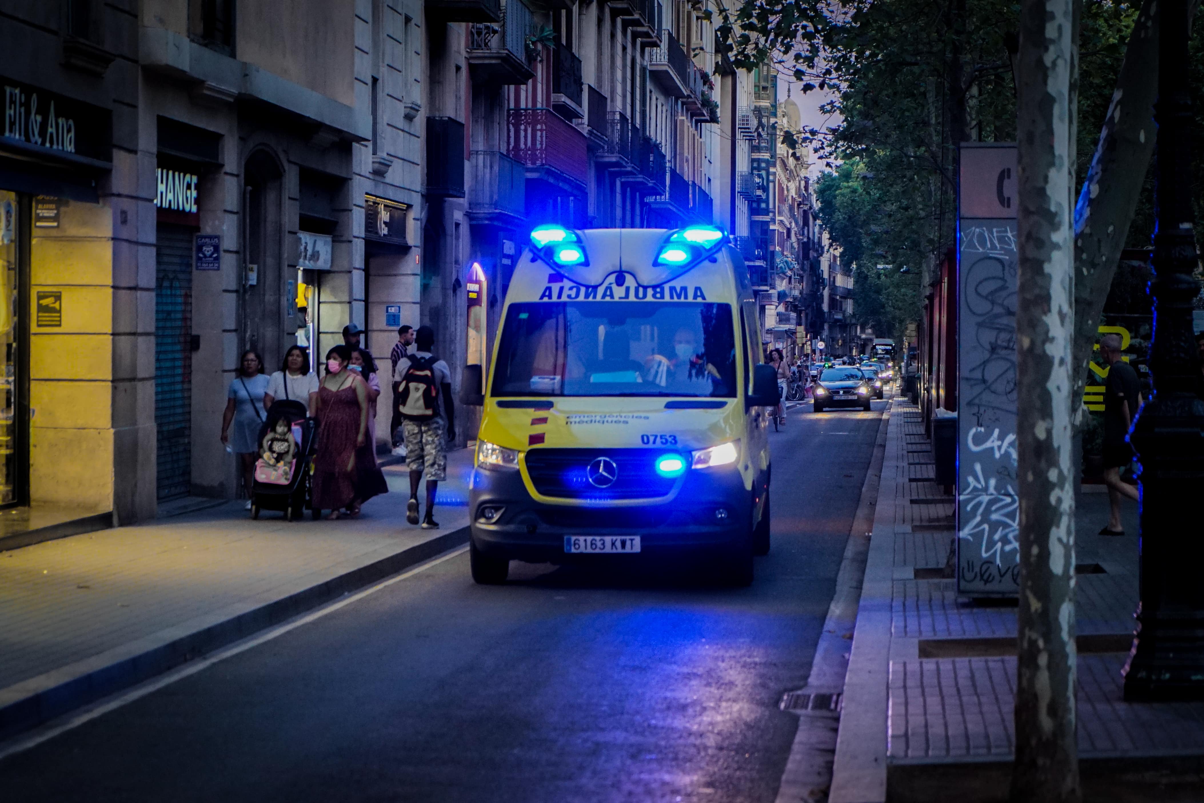 Ambulancia Rambla Barcelona Clementine Laurent