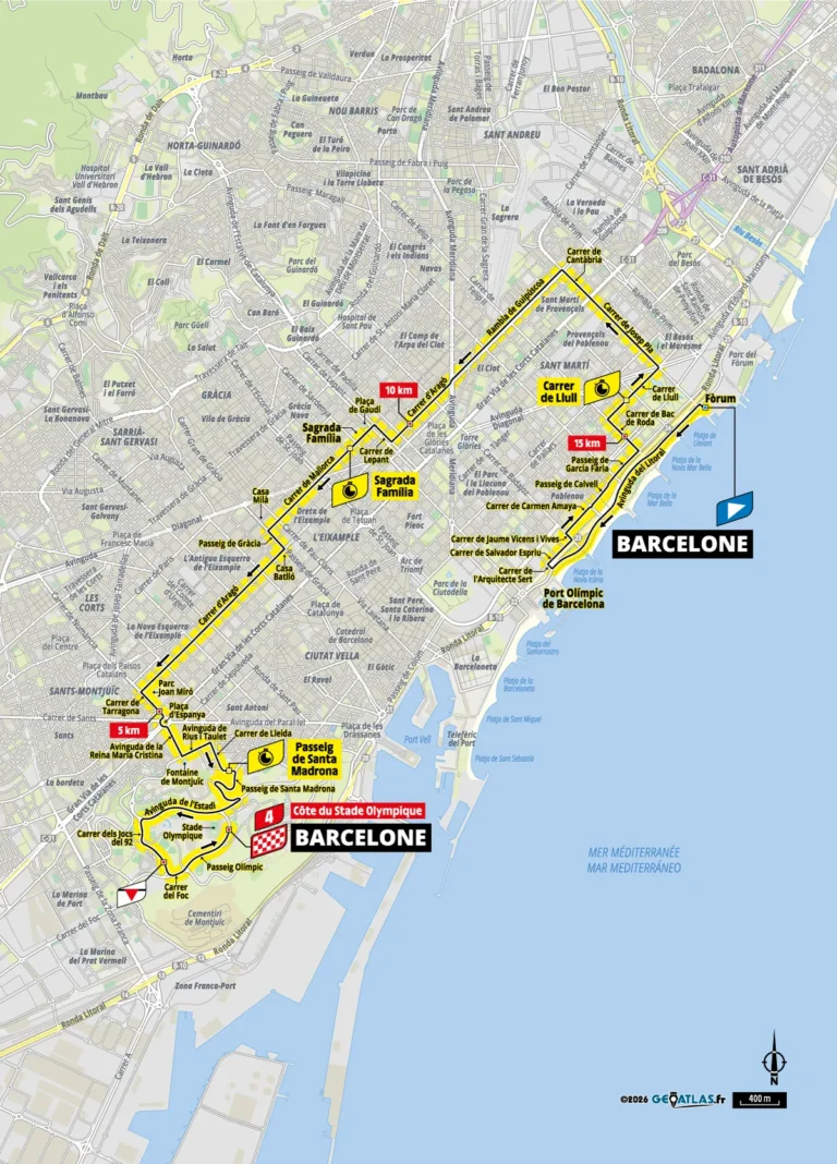 A 100 días del Tour de Francia, Barcelona levanta la emoción