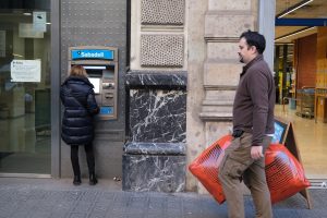 Calle comercial de Barcelona