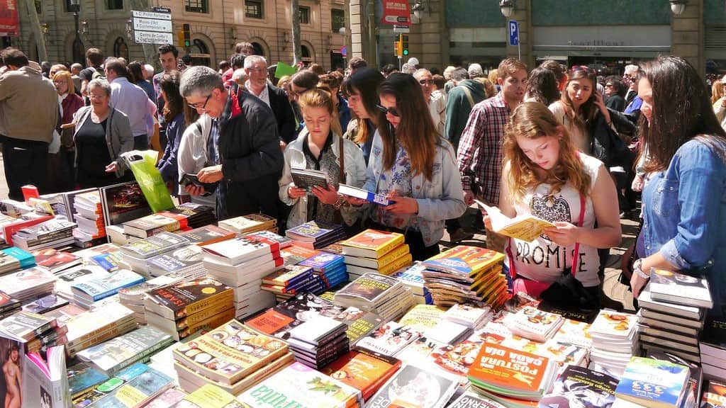 libro sant jordi barcelona