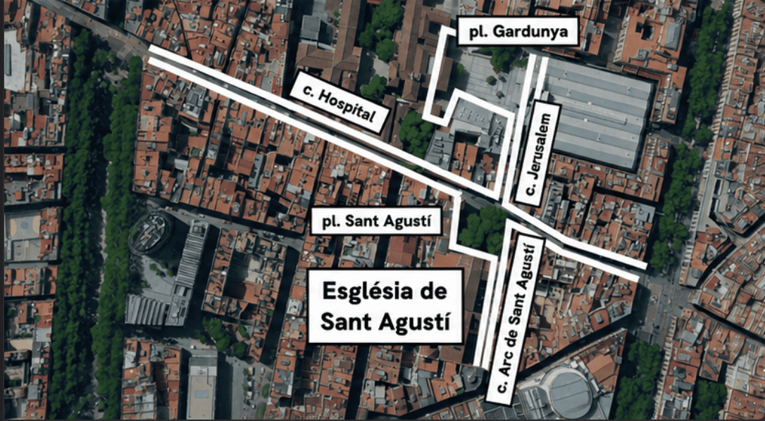 Peatones, coches, metro: cómo moverse por Barcelona con la llegada del Papa 25 Captura de pantalla 2026 06 09 al 11.53.10