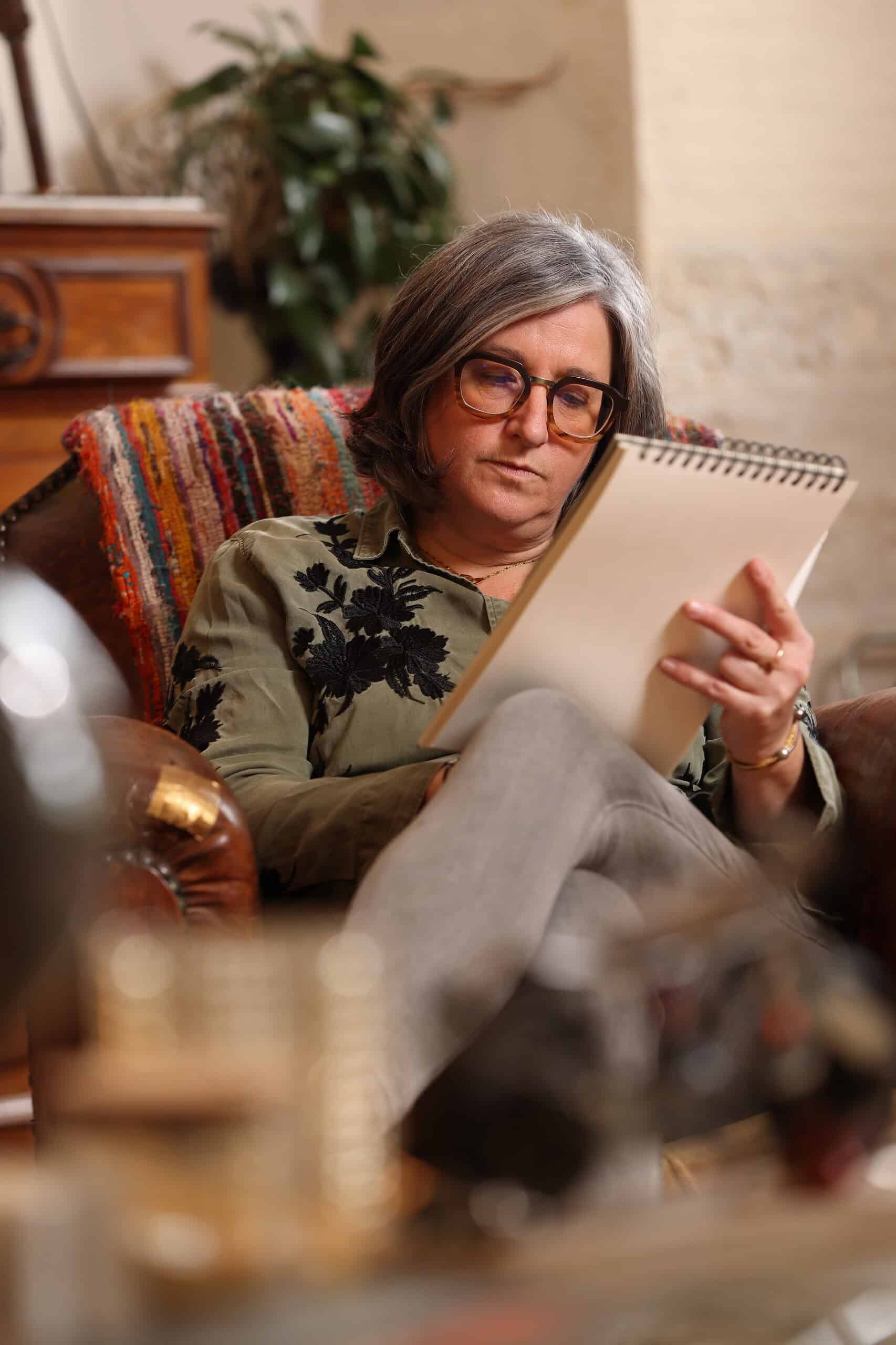 La artista francesa barcelonesa Marie Puybaraud