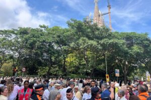 (EN VIVO) Barcelona paralizada por la llegada del Papa