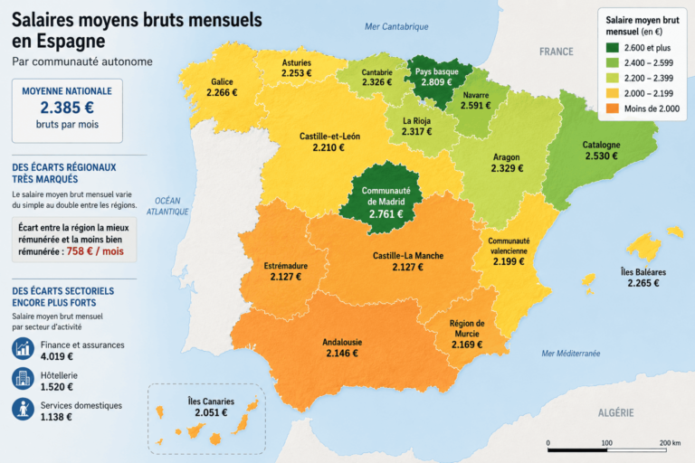 mapa salarial españa