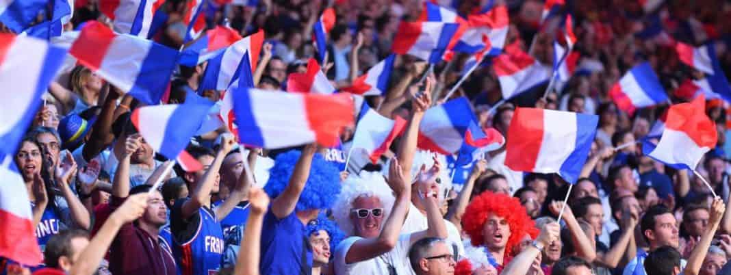 Partido Francia-Polonia en Barcelona