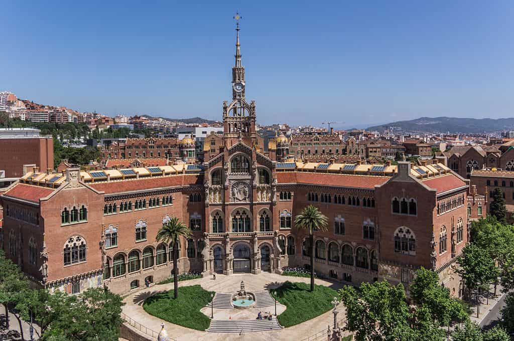 Tour de Francia 2026: restricciones de movilidad en Barcelona 2 vista aérea del hospital de salud de pau 1