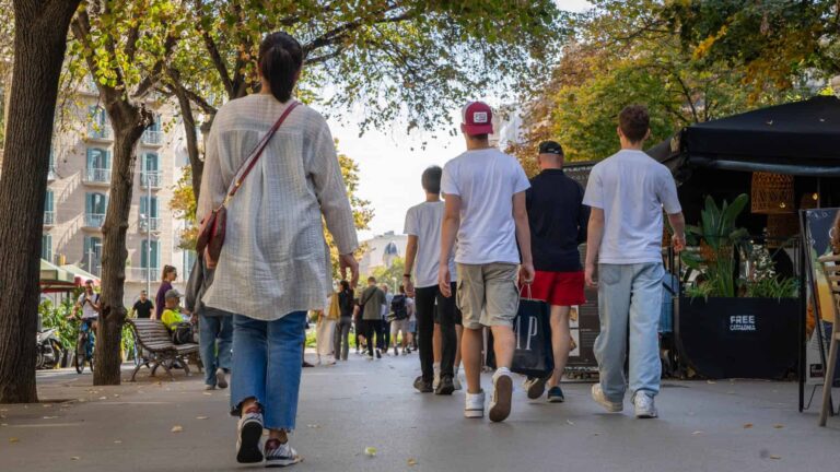 solidaridad del pueblo de Barcelona