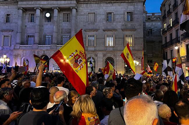 Manifestaciones por Ceuta en toda España, tensiones en Madrid 2 Manifestación Barcelona