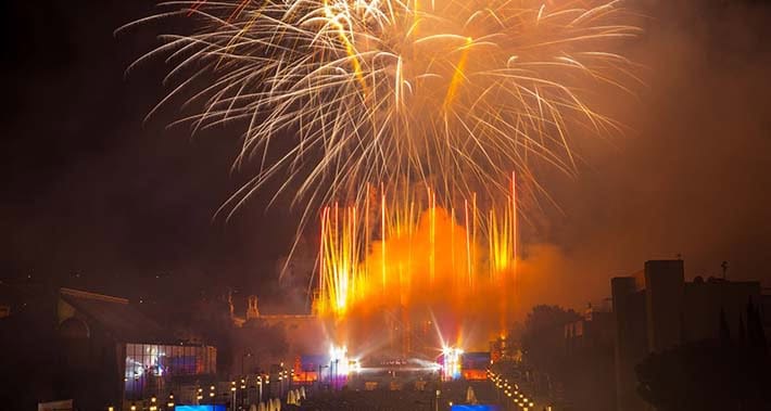 Mercè 2026 en Barcelona: conciertos, circo, vino… nuestra selección para cada perfil 7 Fuegos artificiales de Montjuïc