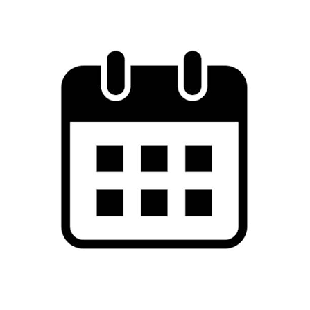 Icono De Calendario Vectores Libres de Derechos - iStock