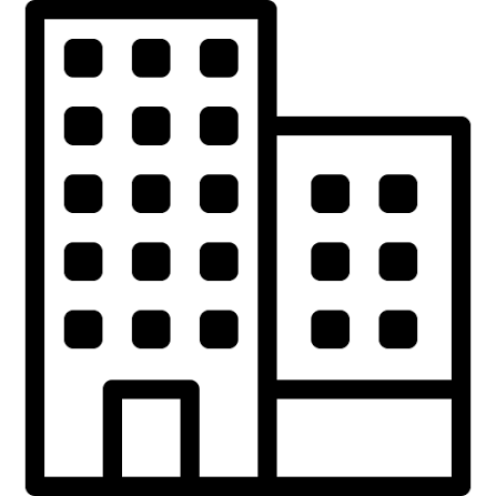 edificio de oficinas - Iconos gratis de comercio