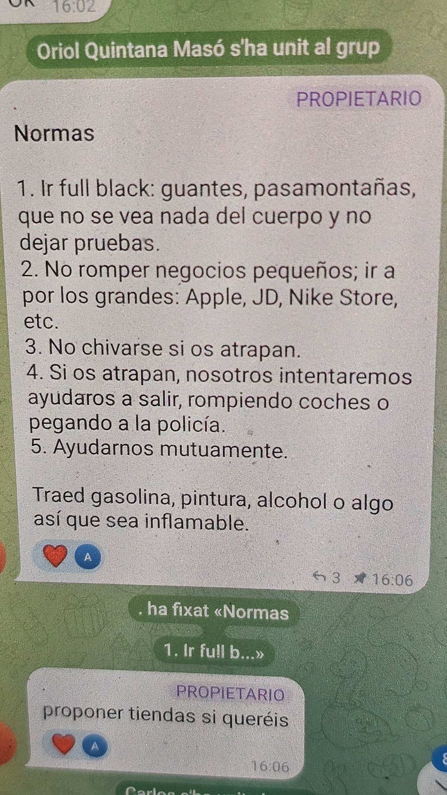 VIOLENCIA BARCELONA