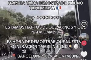 Barcelona: comercios saqueados tras llamamientos a replicar los disturbios franceses