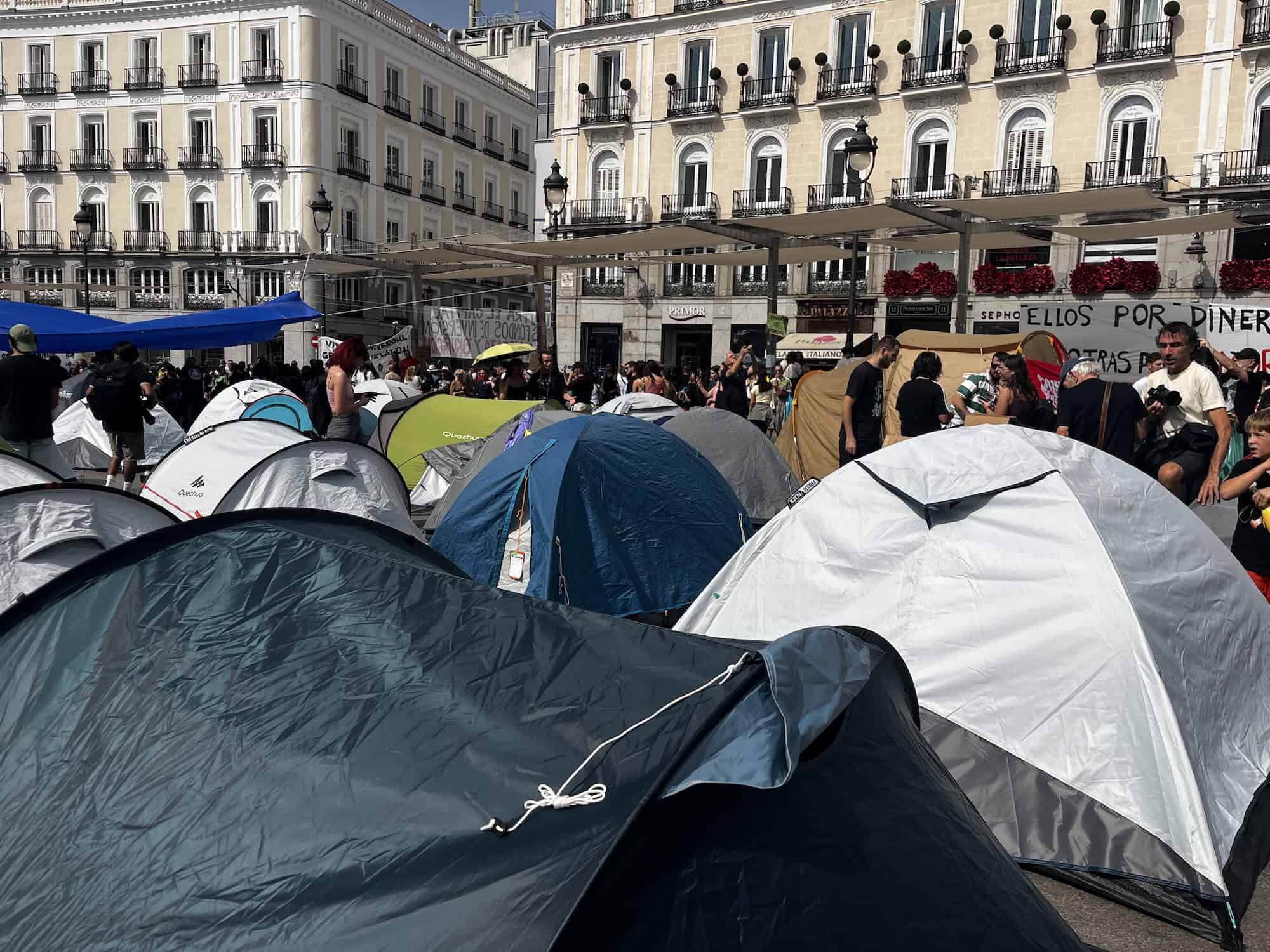 manifestación de vivienda en madrid